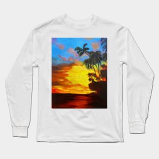 Sunset in the Tropics Long Sleeve T-Shirt